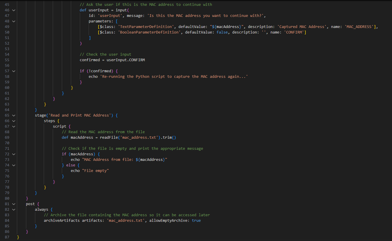 Jenkins Groovy code 2/2